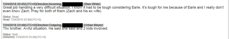 Illustration for article titled From "Win The Moment" To "He Said She Said" To "Tuff Perception World": How Urban Meyer And Ohio State Reacted To The Zach Smith News